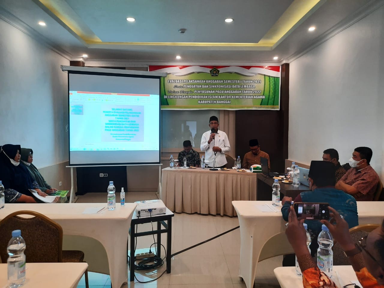 Pendis Kemenag Banggai Mulai Menyusun Pagu Sementara Tahun Anggaran 2022