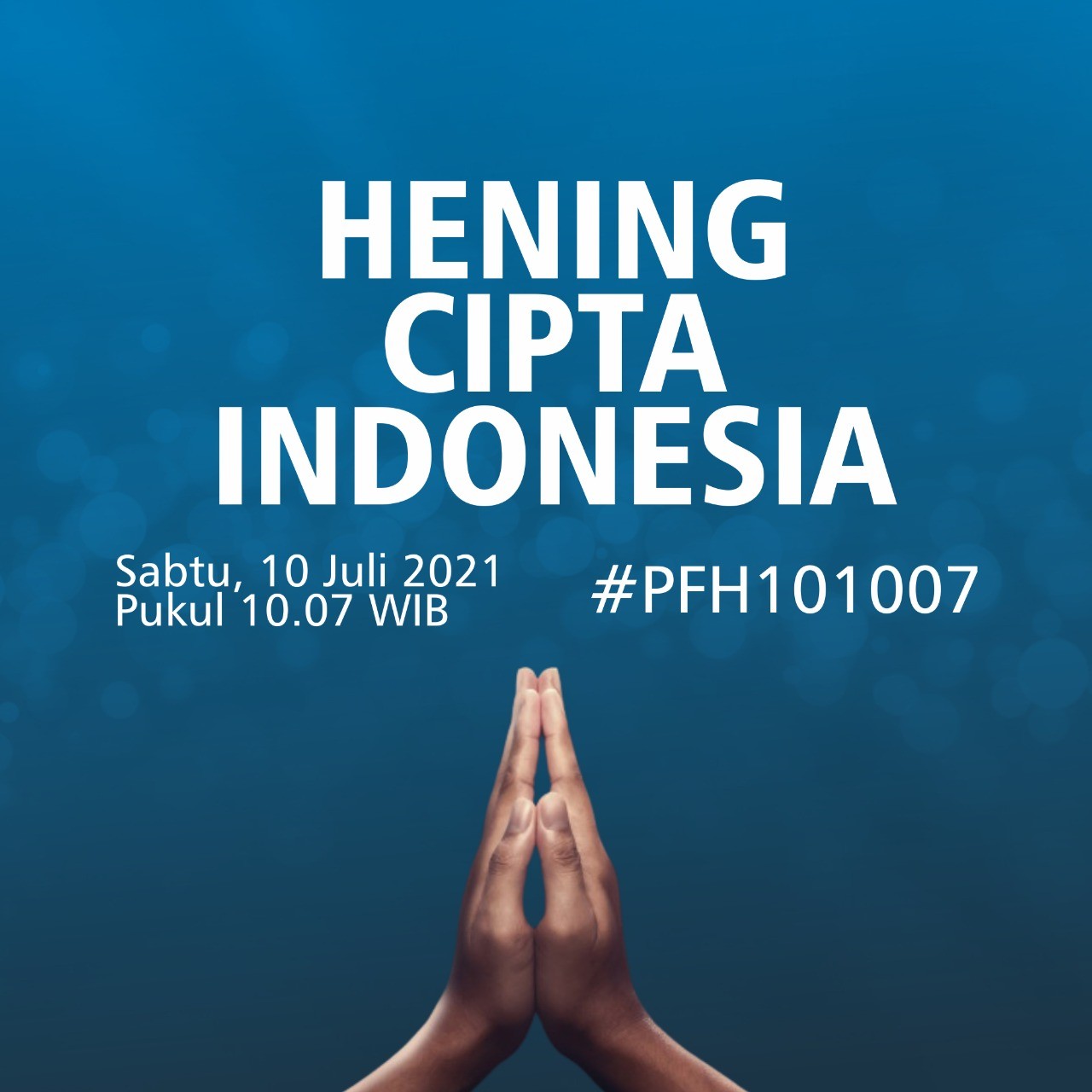 Hening Cipta Indonesia, Menag: Doakan Pendahulu, Doakan Pandemi segera Berakhir
