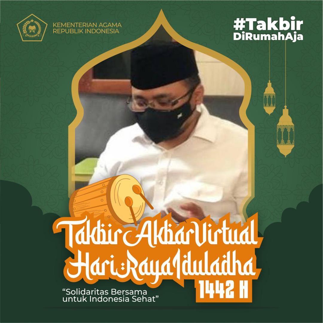 Menag: Mari Meriahkan Malam Iduladha dalam Takbir Akbar Virtual