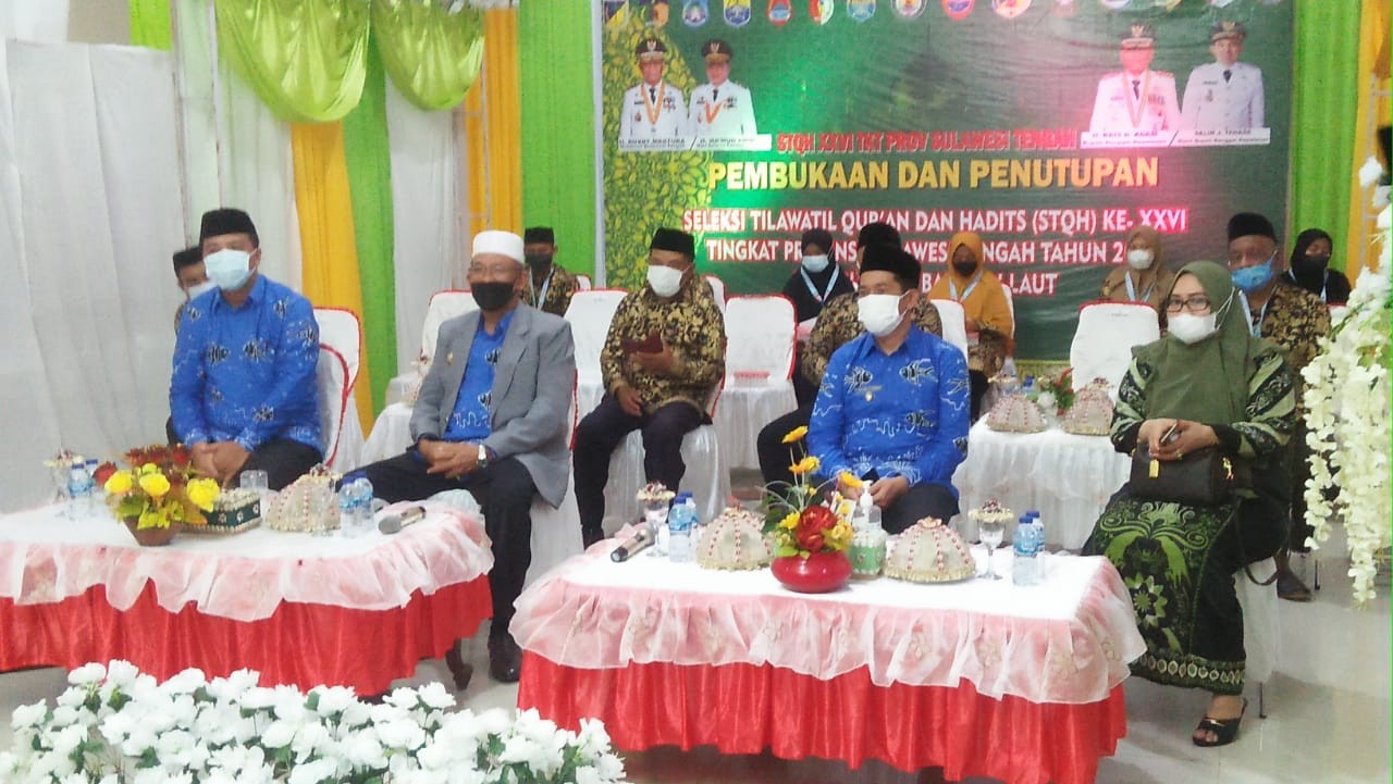15 Peserta Bangkep Ikuti STQH Tingkat Prov.Sulteng Ke XXVI Banggai Laut.