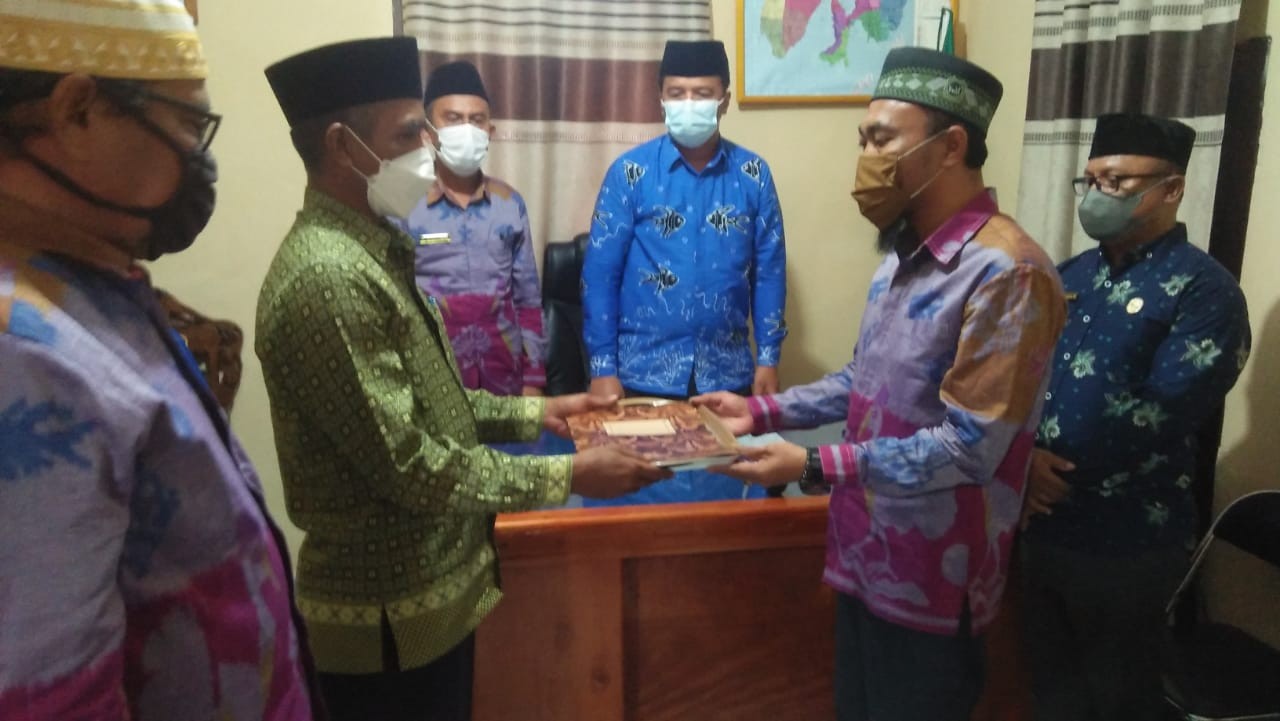 Serah Terima Pekerjaan Dilingkungan Kemenag Bangkep