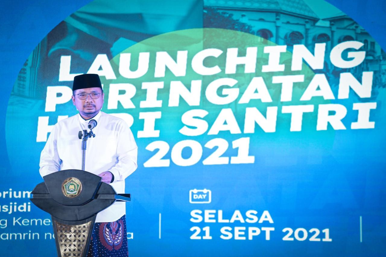 Menag Yaqut: Santri Miliki Komitmen Seumur Hidup Bela Tanah Air
