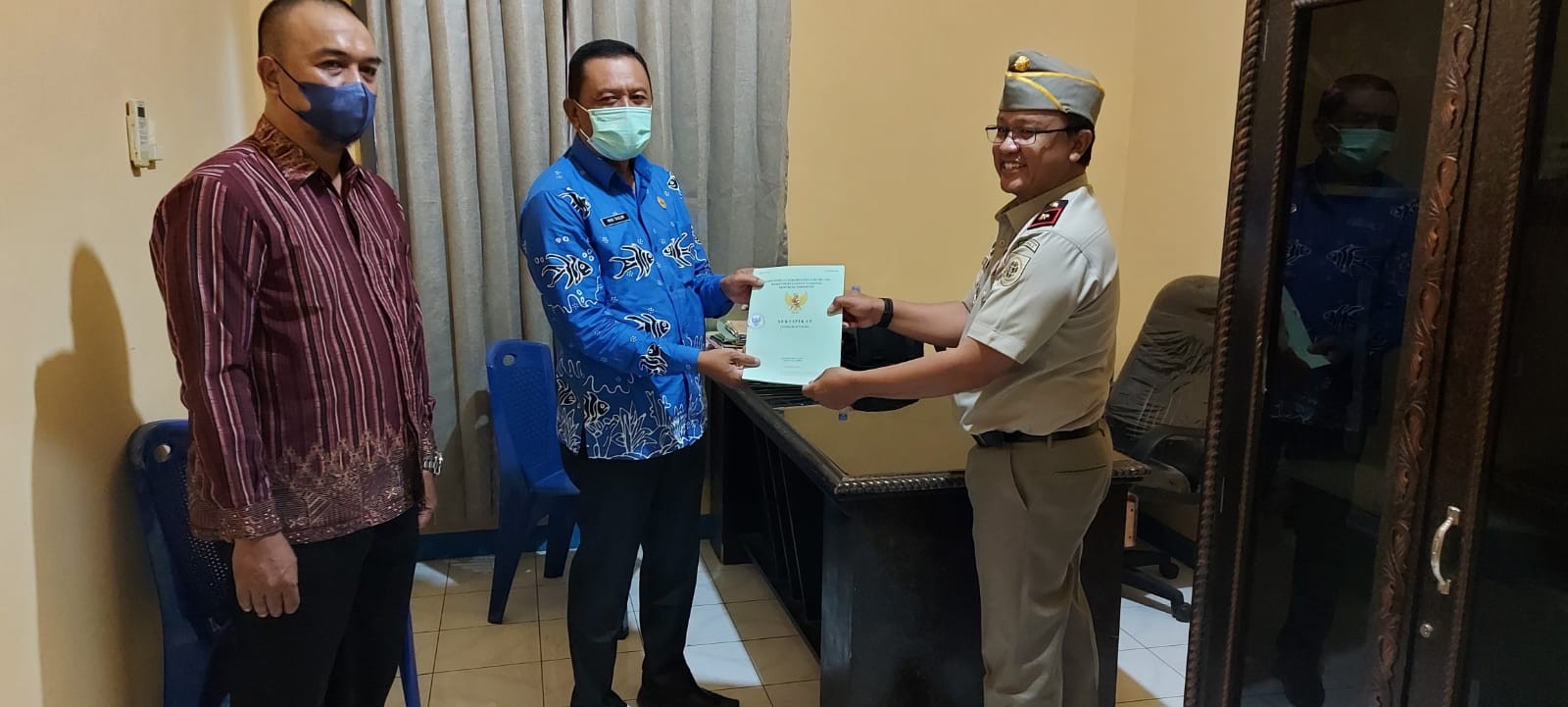 Sertifikat Tanah Kantor Kemenag Banggai Laut Resmi Dimiliki