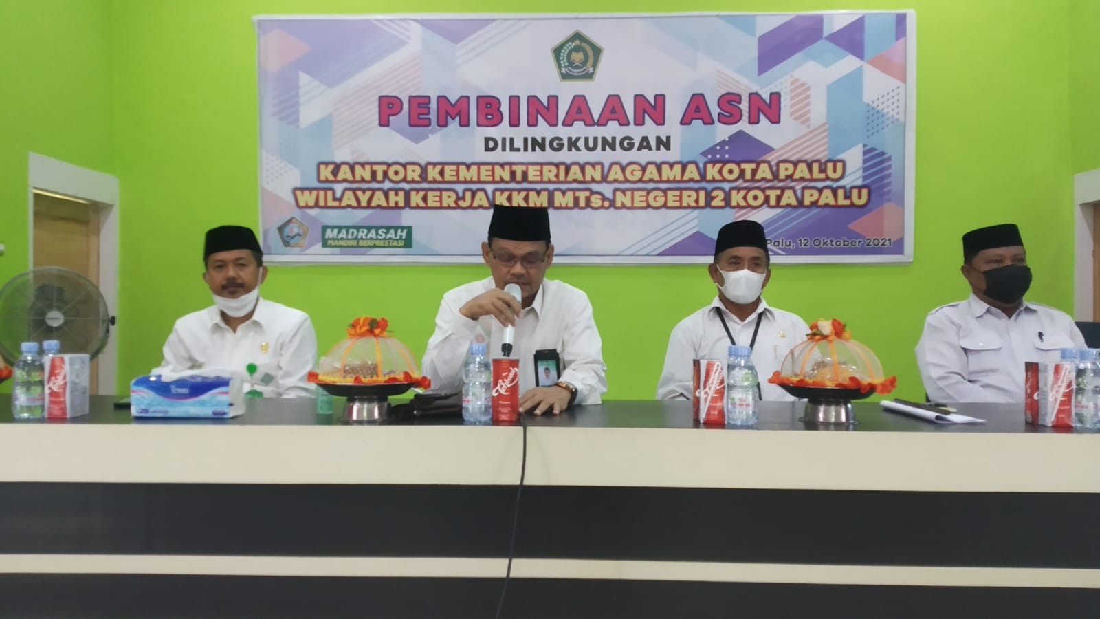 Selain Ingatkan Kedisiplinan, Kakankemenag Palu Ajak ASN Berzakat Profesi