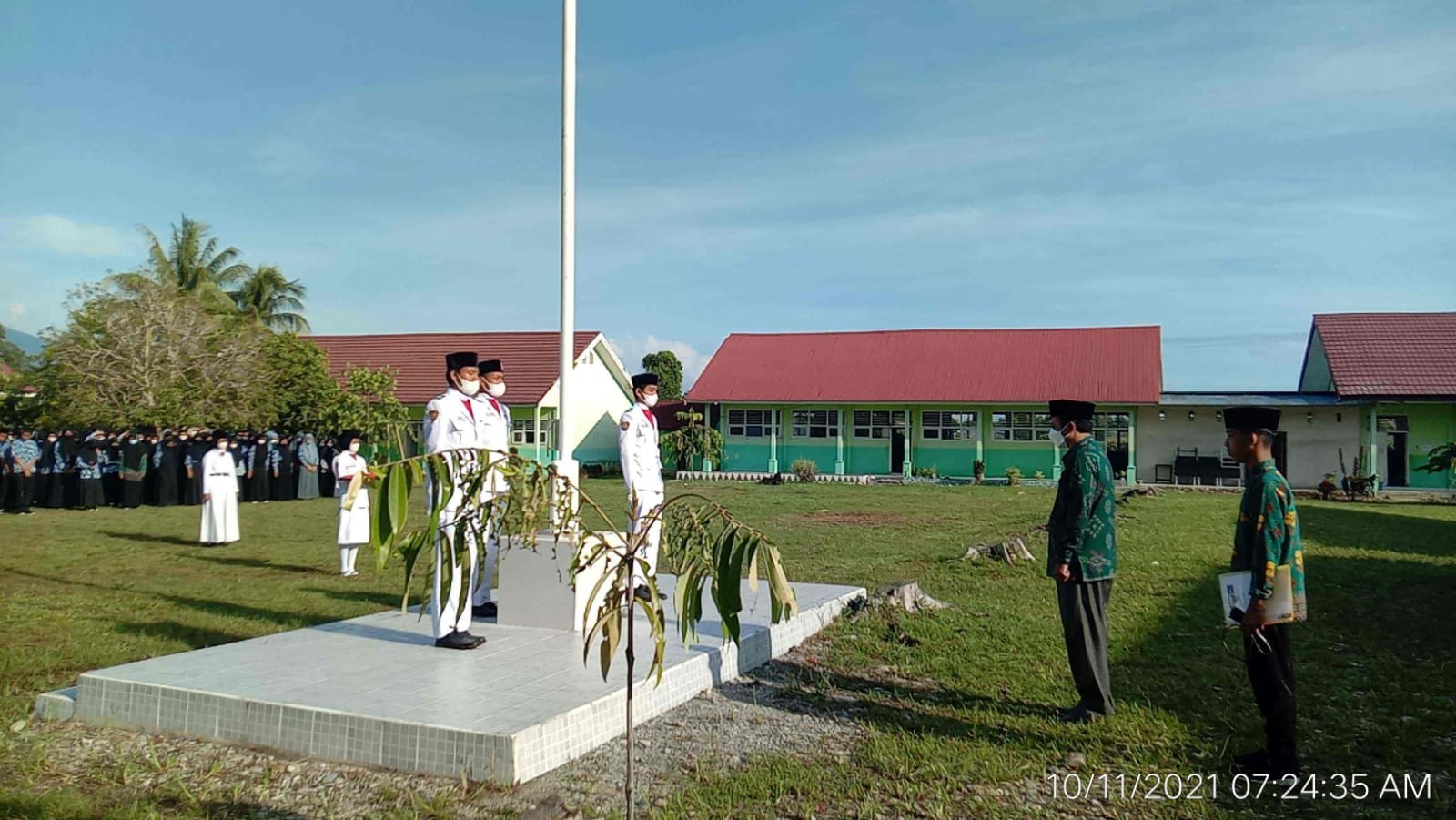 Upacara Peringatan Hari Pahlawan Tahun 2021