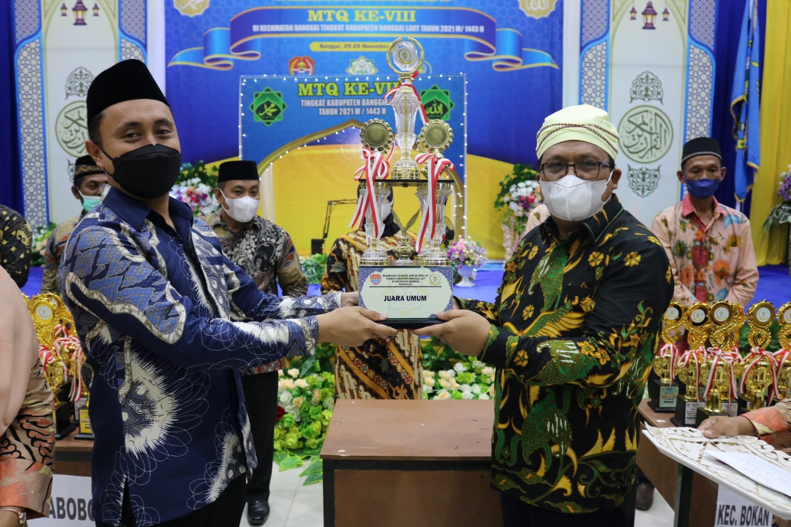 Kakanwil Kemenag Sulteng Menutup MTQ Tingkat Kabupaten Banggai Laut