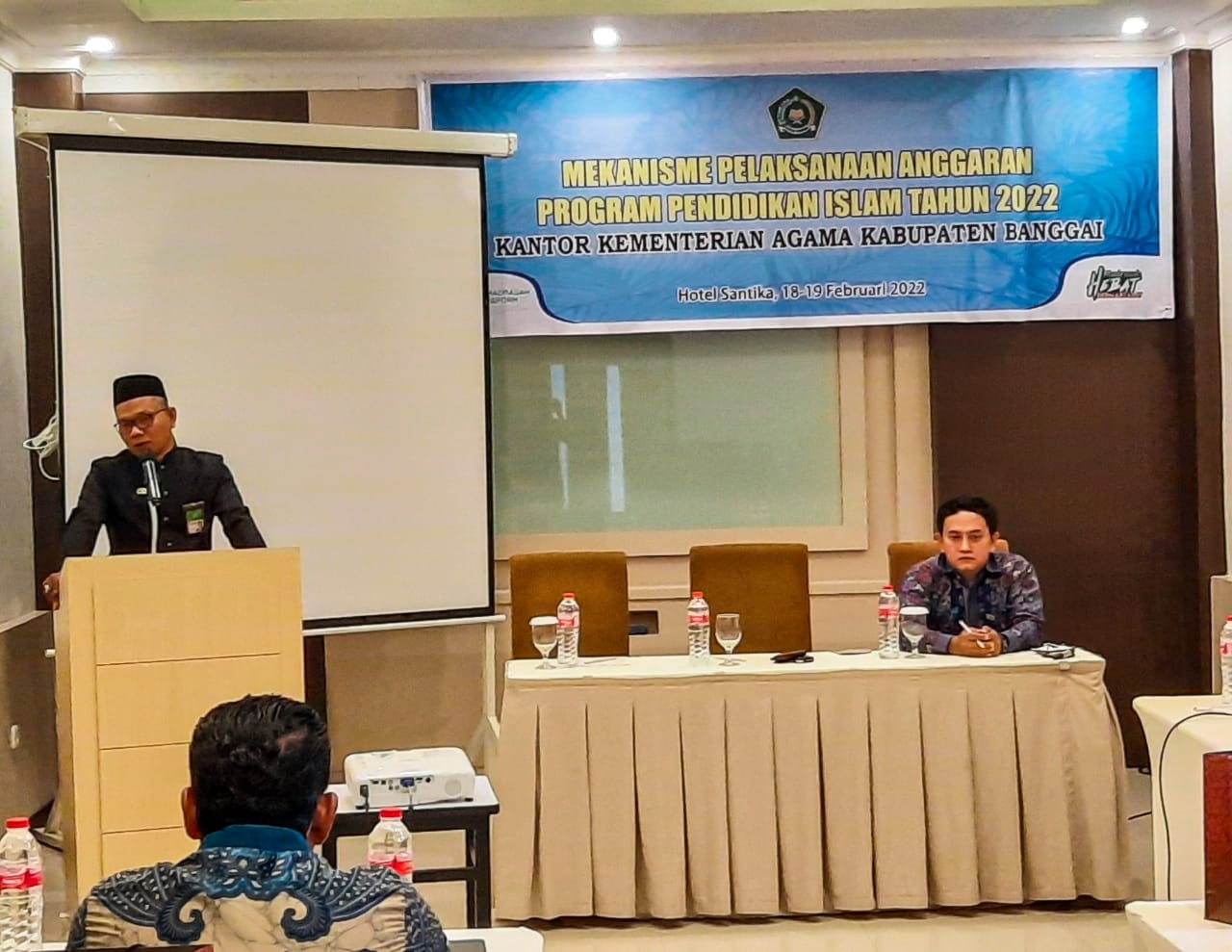 Rapat Koordinasi Mekanisme Pelaksanaan Anggaran dan Program Seksi Pendis Kemenag Banggai 2022
