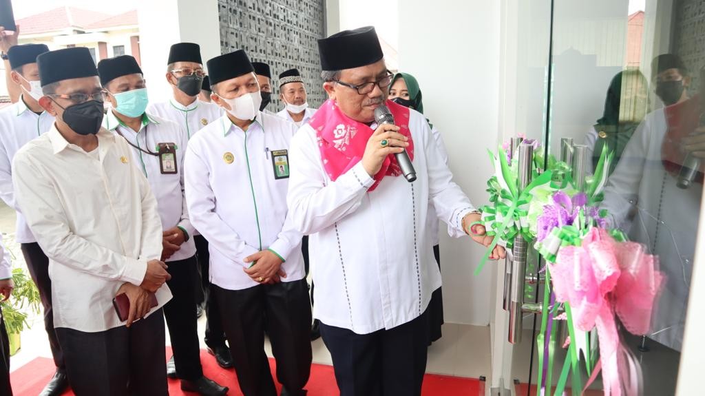 Resmikan PLHUT Donggala, Kakanwil Harap Pelayanan Haji Meningkat