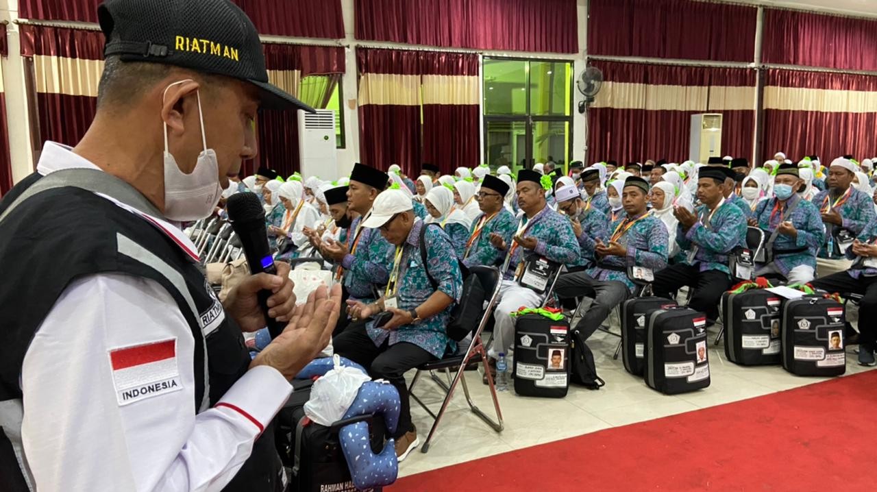 Kloter BPN-4 Telah diberangkatkan Ke Balikpapan