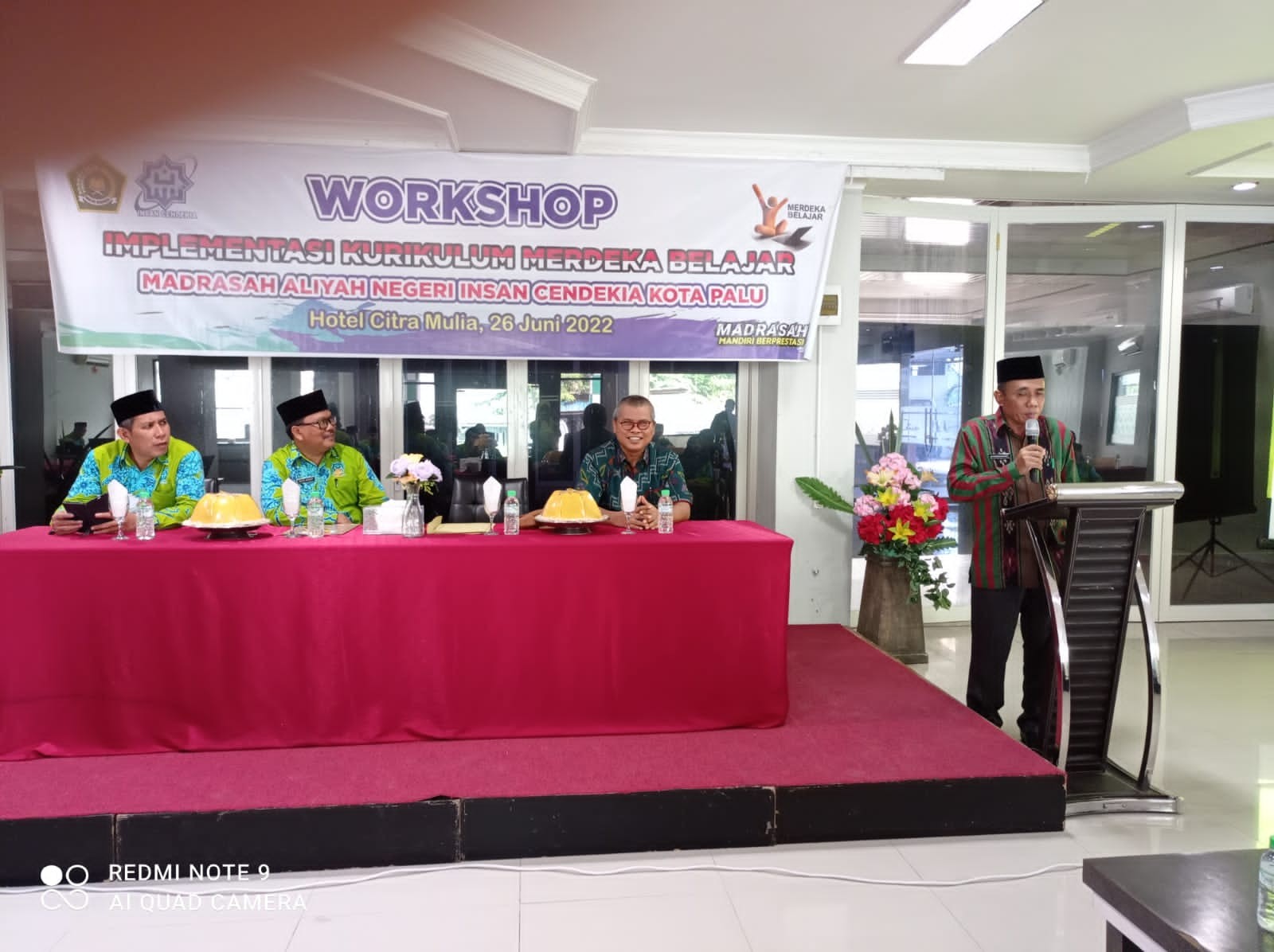 Buka Implementasi Kurikulum Merdeka Belajar, Kabag TU: Lakukan Inovasi Gunakan Teknologi Informasi Secara Maksimal