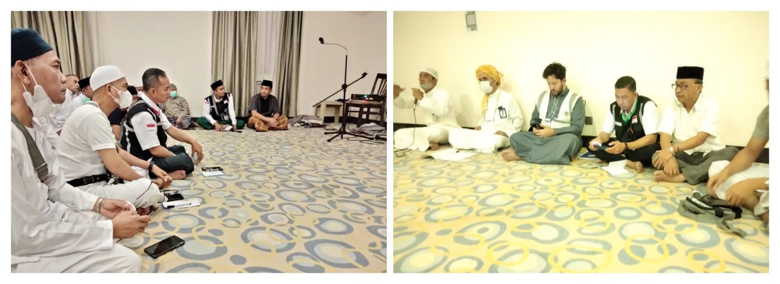 Koordinasi Petugas Haji Sulteng dengan Muasasah 