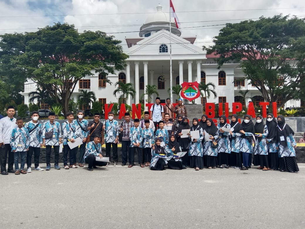 Registrasi Peserta MTQ XXIX Kafilah Banggai Laut Bejalan Dengan Baik