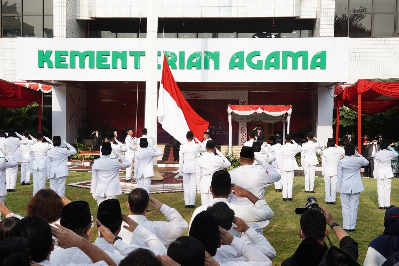 Menag: Isi Kemerdekaan dengan Kerja, Bangun Negeri dengan Cinta