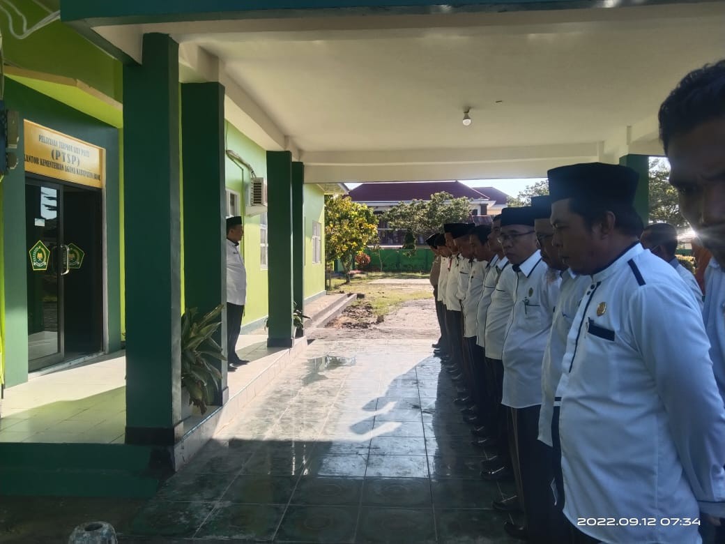 Kakankemenag Buol Nurkhairi: Tingkatkan Kedisiplinan, Kinerja Dan Pelayanan