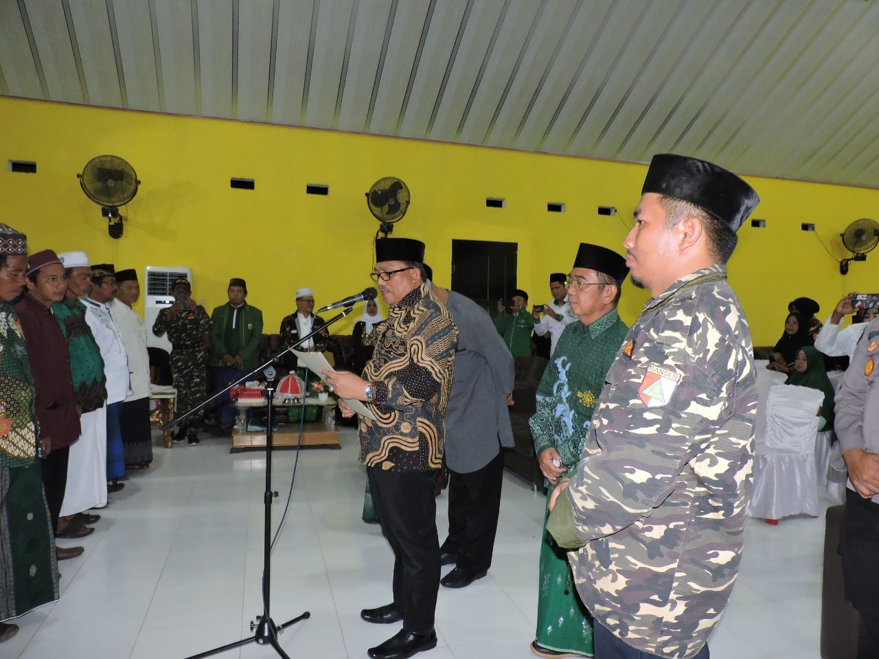 Tiga Pesan Ulyas Taha Saat Kukuhkan Pengurus MWCNU se Kabupaten Buol