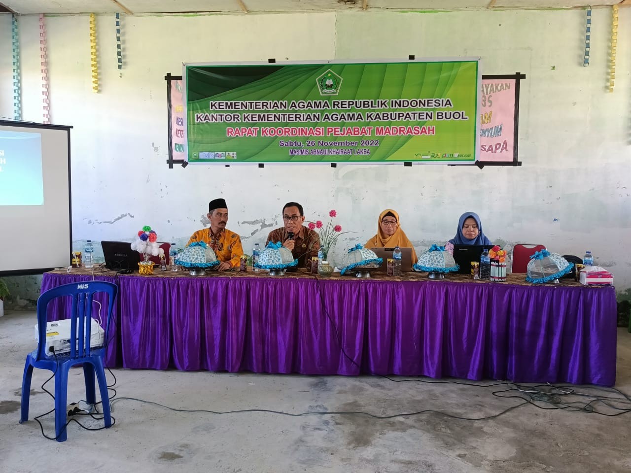 Rapat Koordinasi Pengawas Dan Kepala Madrasah Di Lingkungan Kementerian Agama Buol