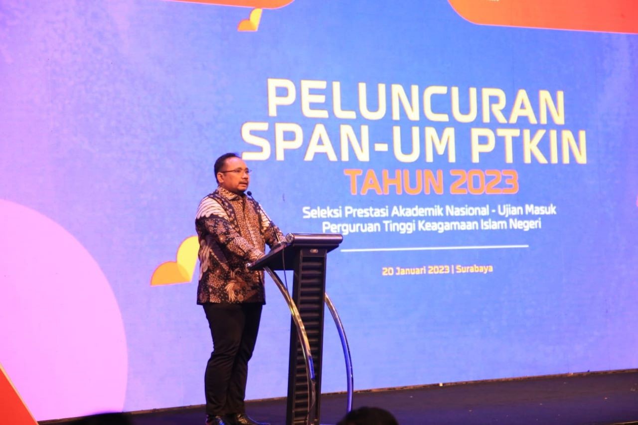 Rilis Penerimaan Mahasiswa Baru PTKIN, Menag: Jangan Lakukan Perilaku Koruptif