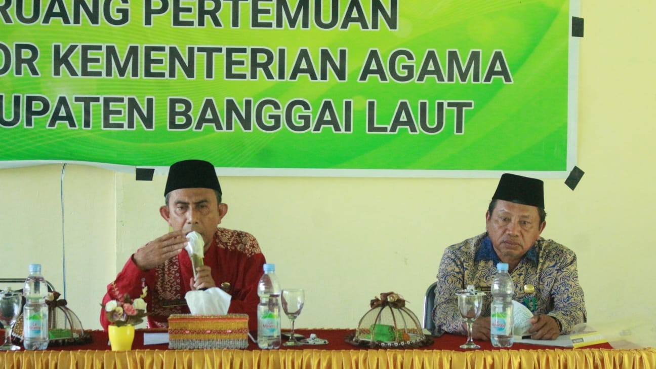Kankemenag Banggai Laut Laksanakan Evaluasi Program Kerja KUA 