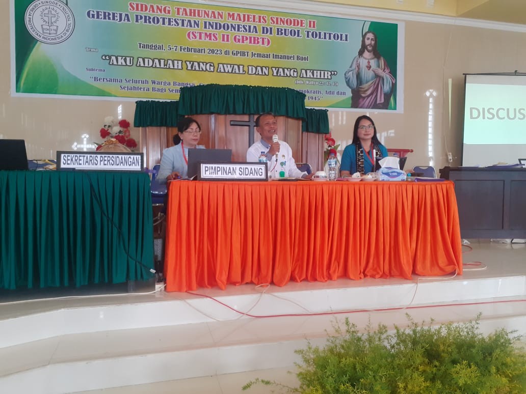 KakanKemenag Buol Hadiri Sidang Sinode Gereja Protestan Indonesia di Buol