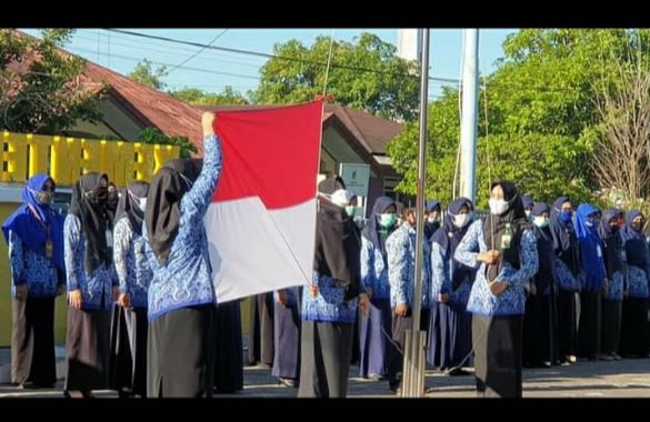 Upacara Kesadaran Nasional, Kakankemenag:Berikan Pelayanan Terbaik Pada Masyarakat
