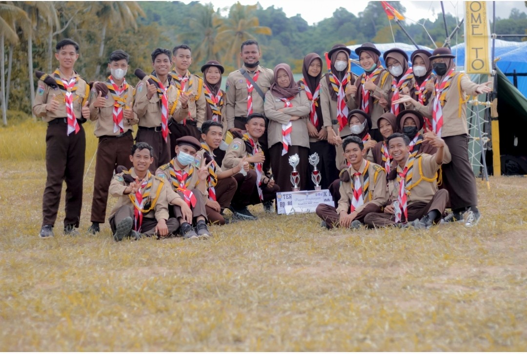 Pramuka MAN 1 Poso Ukir Prestasi di Kemah Bakti Harmoni