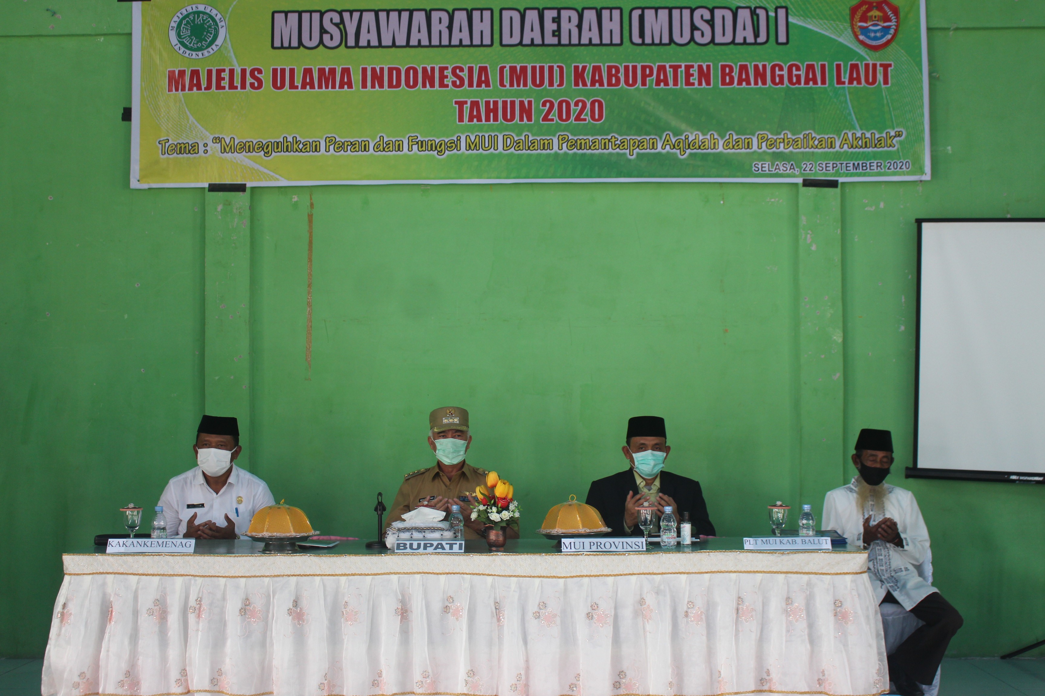 Kakankemenag Balut Hadiri MUSDA I MUI