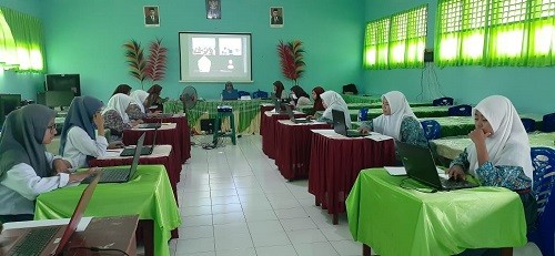 Zona MTsN 1 Tolitoli Sukses Laksanakan KSM Tingkat Kabupaten