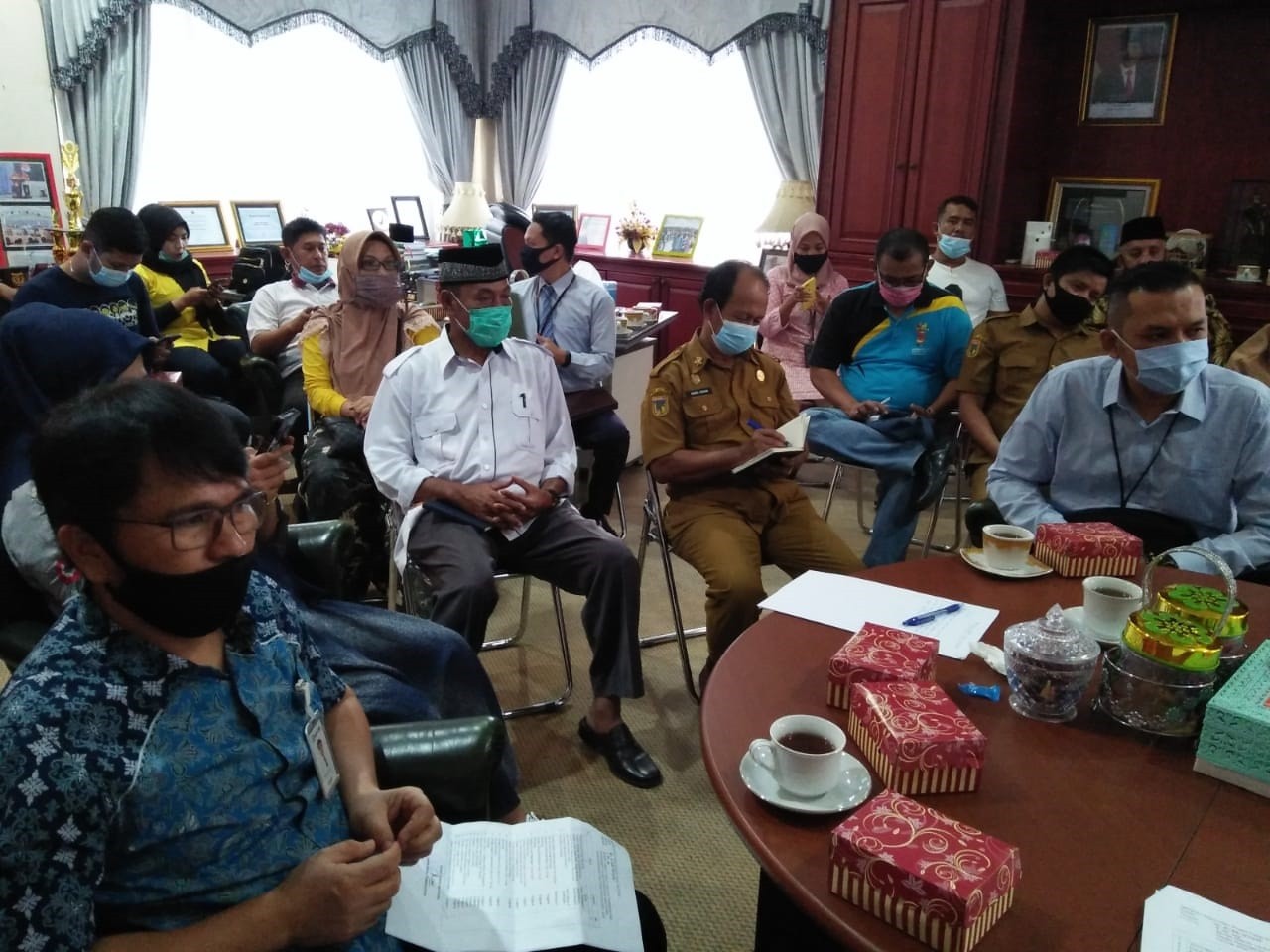 Kasubbag TU KanKemenag Parimo Ikuti Rakor Komda Lansia