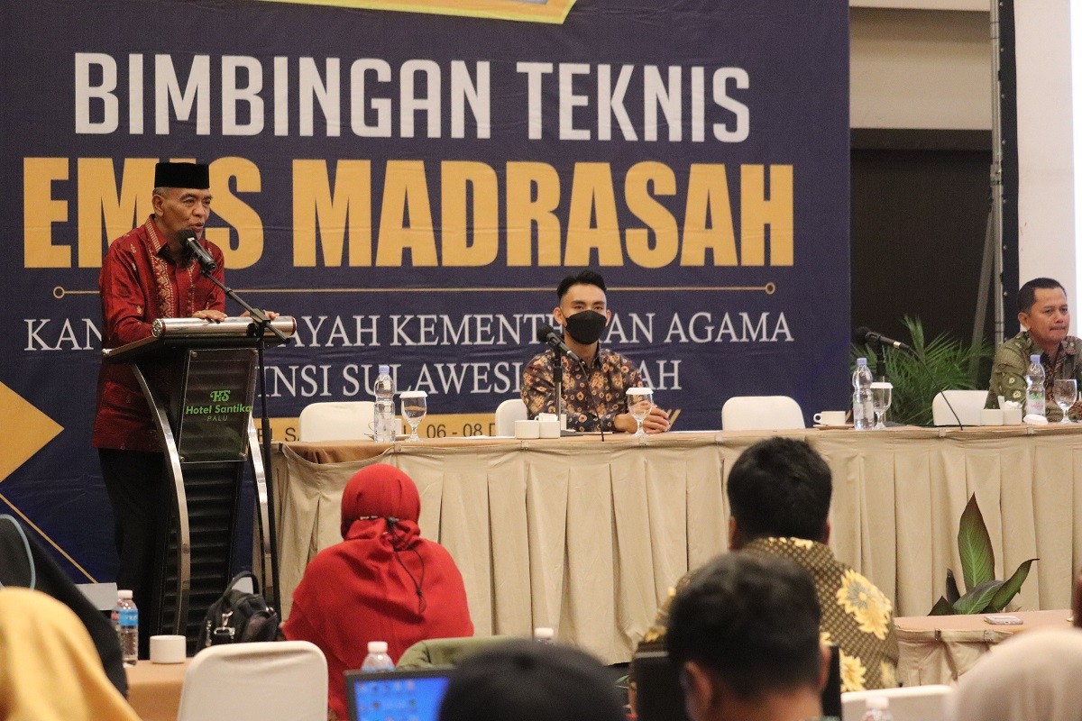 Bimtek EMIS Madrasah, Kabid Penmad : Kualitas Data Menentukan Perencanaan dan Penganggaran Pendidikan 