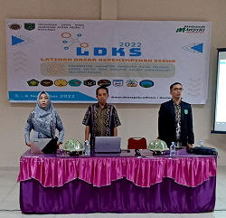 OSIM MAN 2 Kota Palu Laksanakan  Latihan Dasar Kepemimpinan Siswa