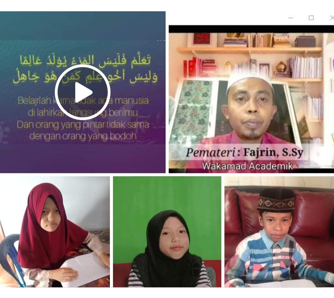 MATSAMA di MTsN 1 MORUT Berlangsung Selama Dua Hari Secara Daring.