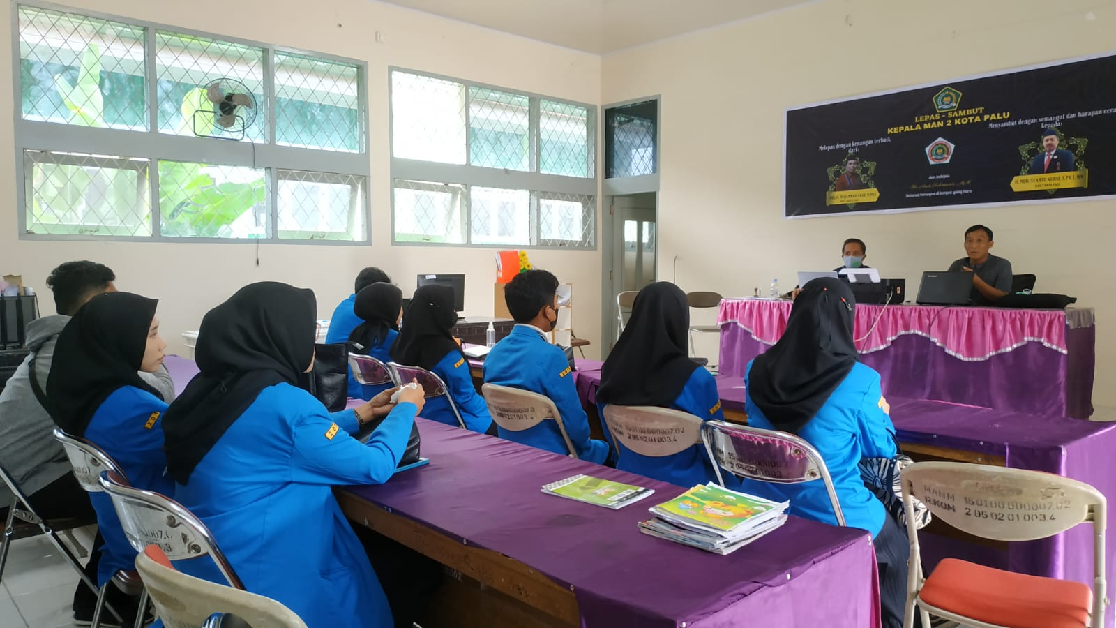 MAN 2 Kota Palu Terima Mahasiswa Program Pengenalan Lingkungan Persekolahan Universitas Tadulako Palu 