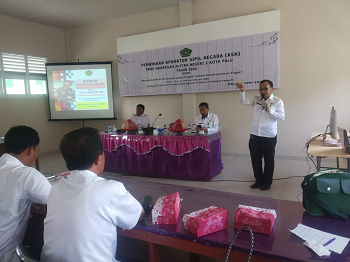 Pembinaan ASN MAN 2 Kota Palu, Kabag TU: Tingkatkan Disiplin dan Kinerja ASN