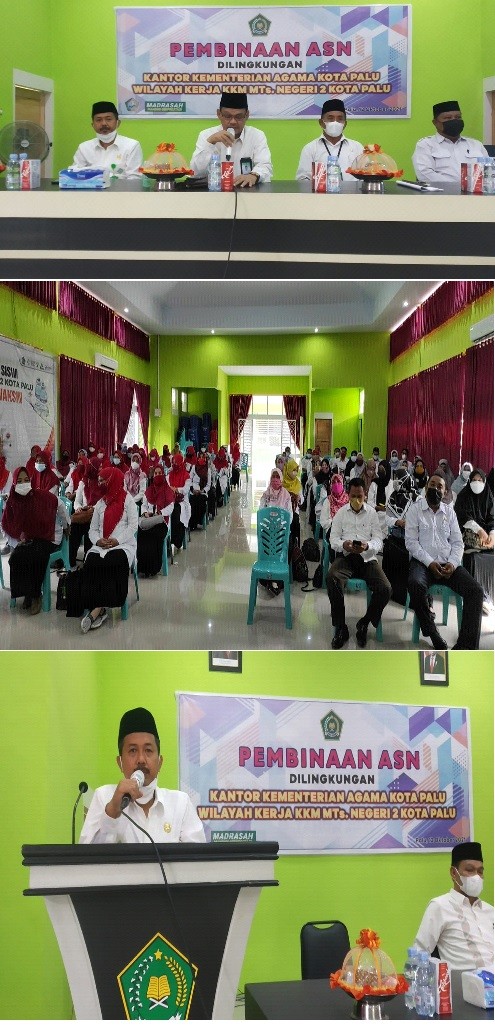 KKM MTsN 2 Kota Palu Gelar Pembinaan ASN