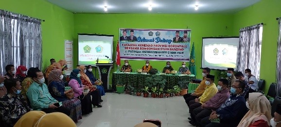 MTsN 2 Kota Palu Terima Kunjungan  Kemenag Gorontalo