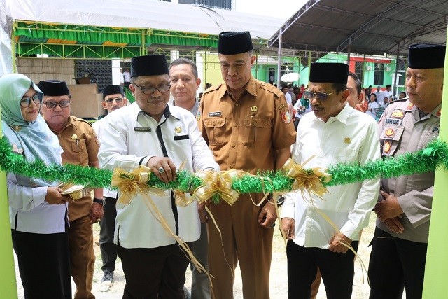 Kakanwil Resmikan Musala serta Launching ASN Sigi Mengaji dan ASN Kristiani Beribadah