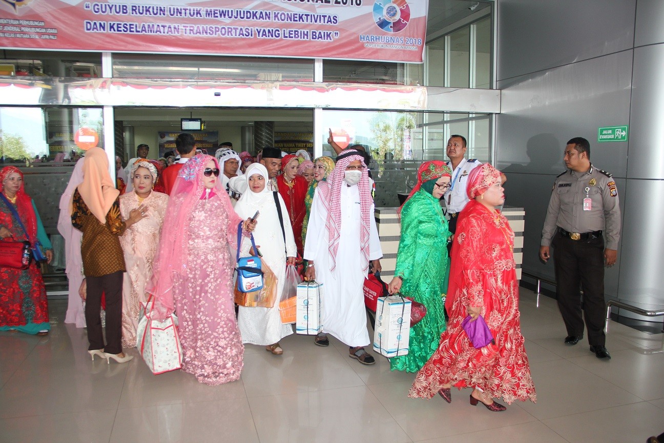 Sebanyak 451 Jamaah Haji Kloter 5 awali kedatangan