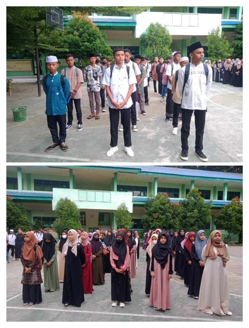 Pembukaan Kegiatan Bimbingan Baca Tulis Al Quran Bagi Peserta Didik Baru