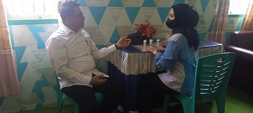 MTsN 1 Tolitoli Kerja Sama UPT Puskesmas Dondo Gelar Pemeriksaan Kesehatan