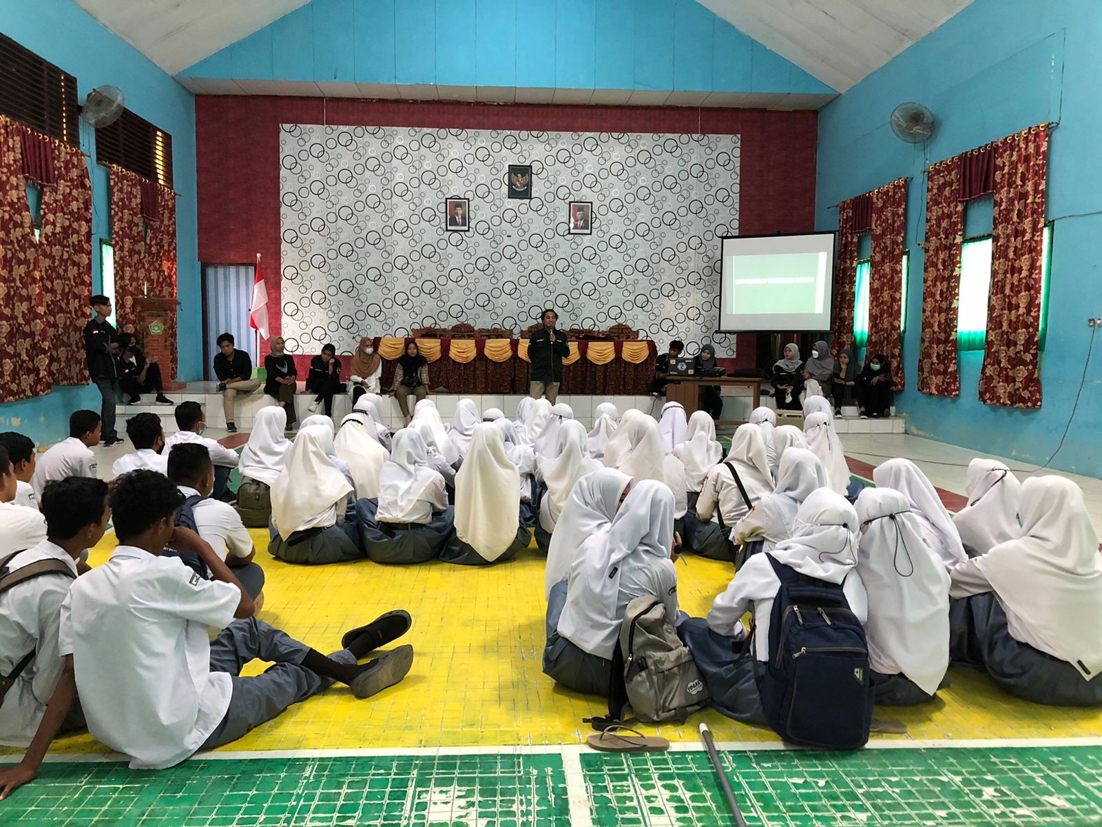 Sosialisasi Kompetensi jalur Masuk universitas Gorontalo pada MAN Tolitoli