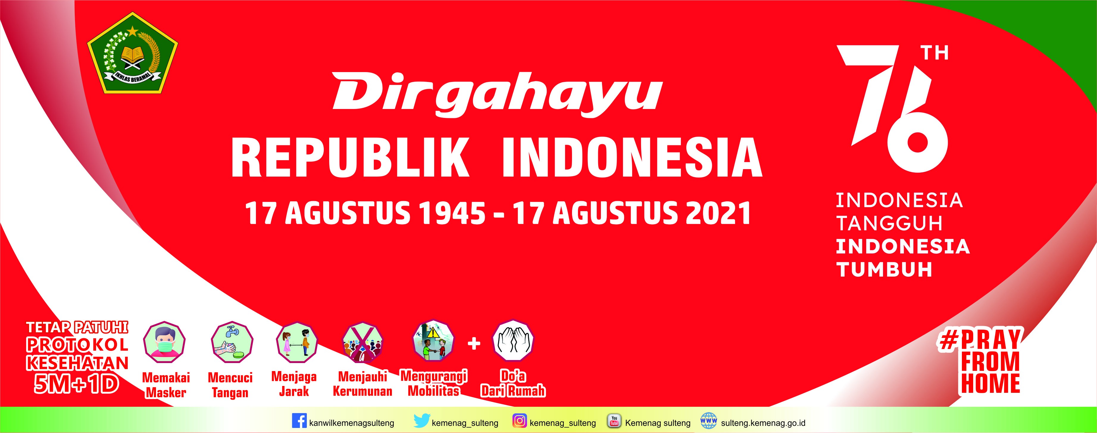 Dirgahayu Republik Indonesia Ke 76