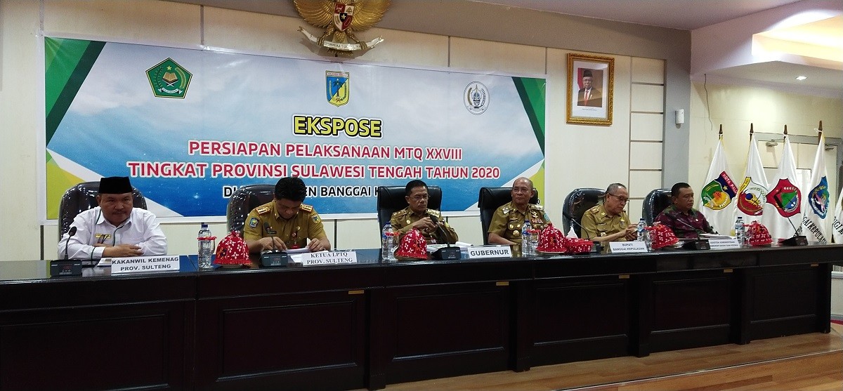 Pemda Kab. Bangkep Siap Sukseskan MTQ XXVIII Tingkat Prov. Sulteng