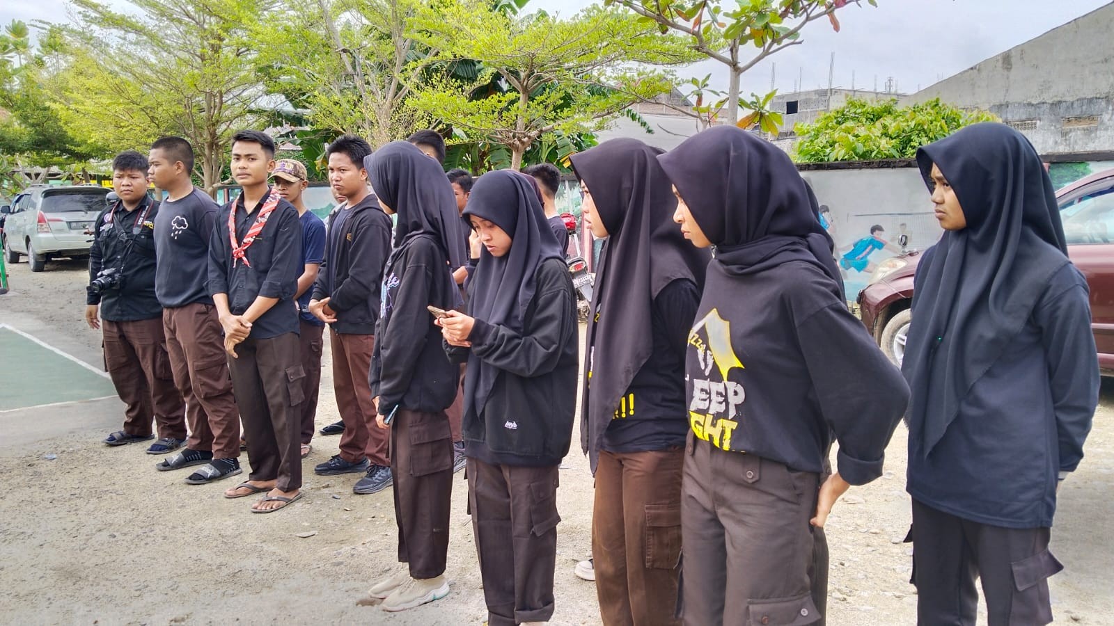 Pelepasan Peserta KBAT Tahun 2022 Gudep ST. Hasanunddin - RA Kartini Pangkalan MAN Tolitoli