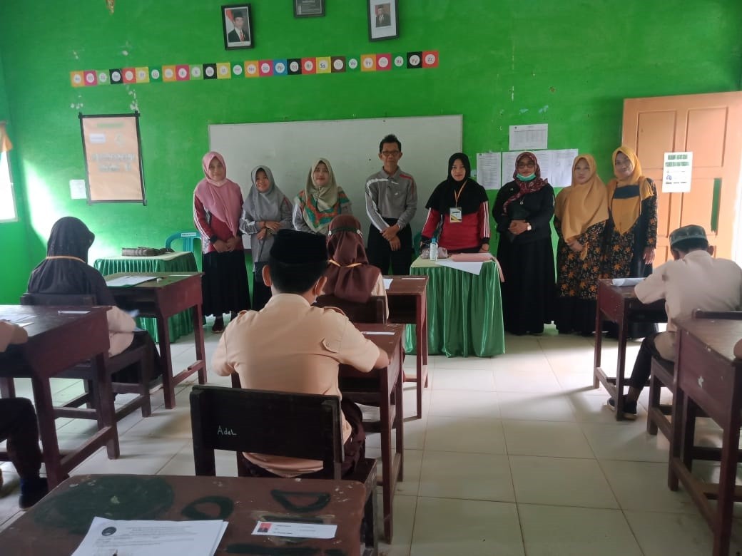 Monitoring Pelaksanaan UM di MIS DDI Siapo Kamad MIN 1 Tolitoli Berikan Pesan Pada Siswa