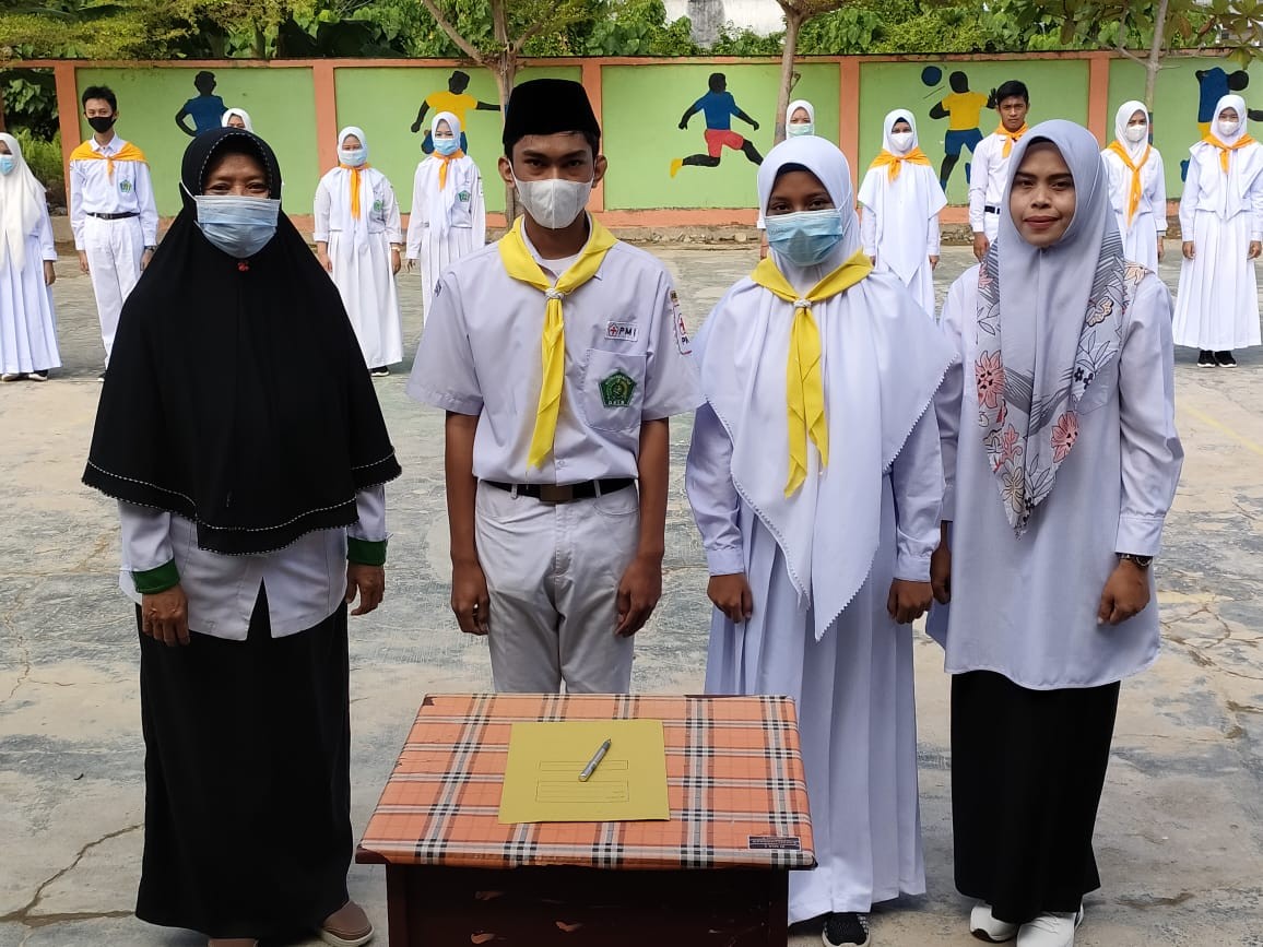 Pelantikan Dan Pengukuhan PMR MAN Tolitoli