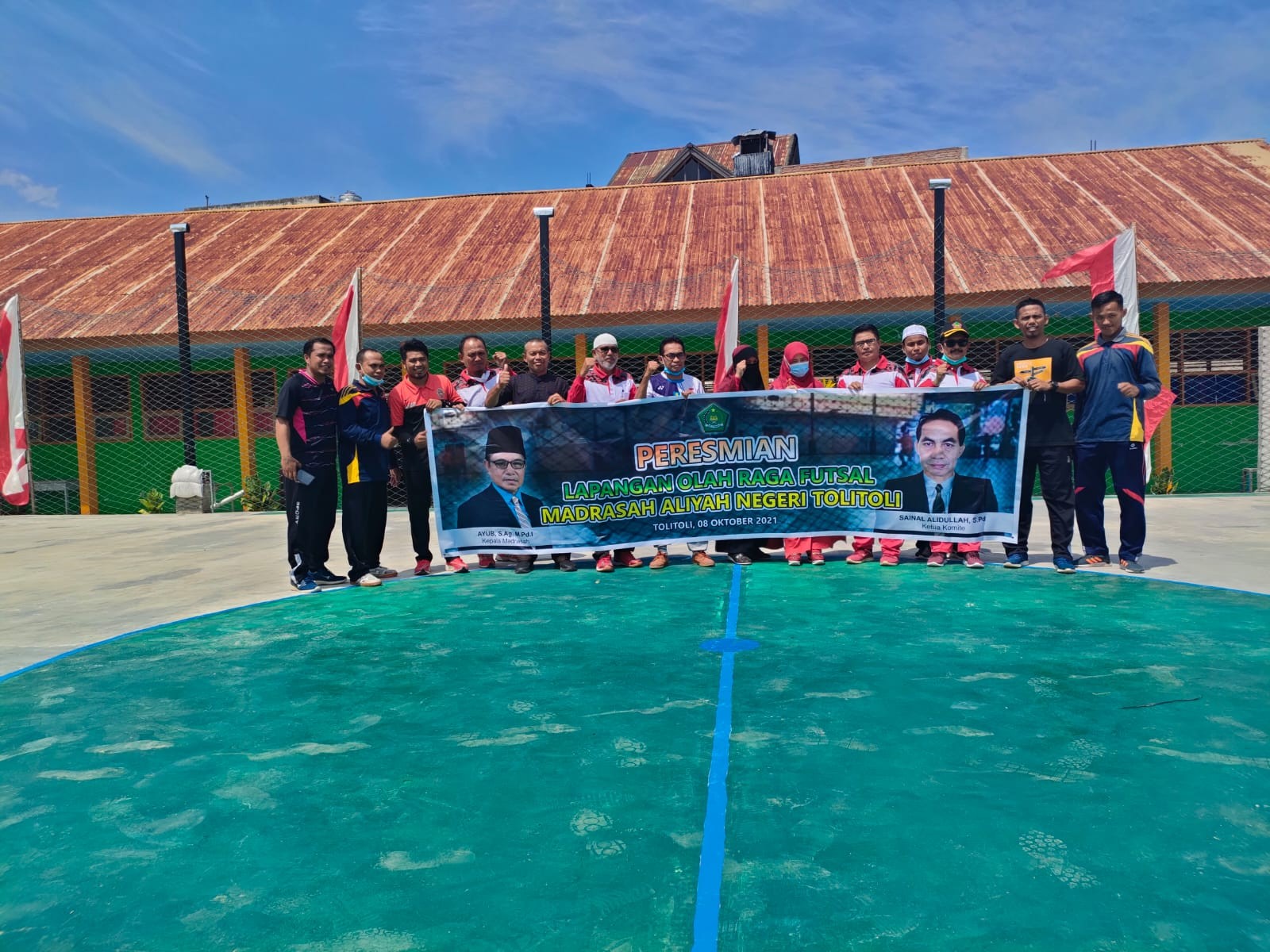 Peresmian Lapangan Olahraga Futsal Madrasah Aliyah Negeri