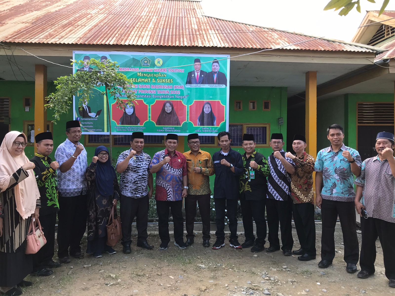 Kamad MAN Tolitoli Ikuti  Pembukaan KSM Tingkat Provinsi Sulawesi Tengah