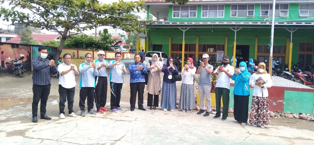 Kunjungan kerja  tindak Lanjut DLH Pada Madrasah Tolitoli