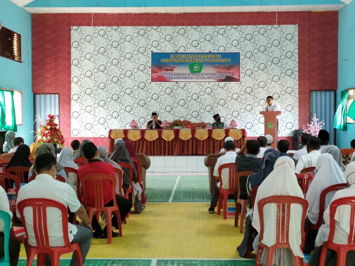 Reuni Dan Silaturahim Alumni Angkatan 91 MAN Tolitoli