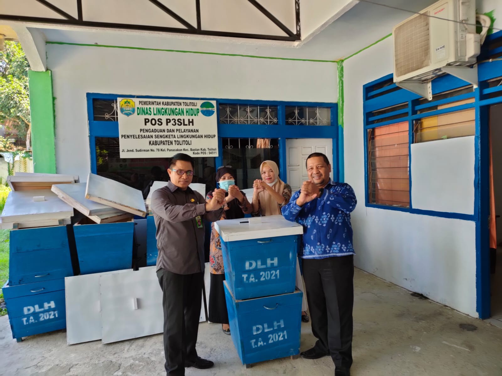  Kepala Madrasah Aliyah Negeri Tolitoli  Jalin Kerja Sama Dengan Dinas Lingkungan Hidup 